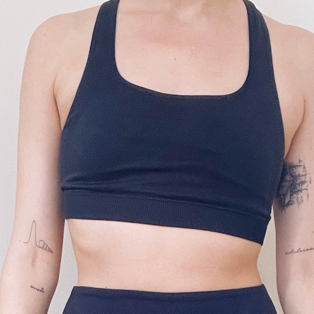 FABLETICS Midnight Navy Sports Bra S (matching set)